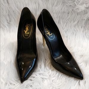 100% Authentic YSL Saint Laurent Black Pumps